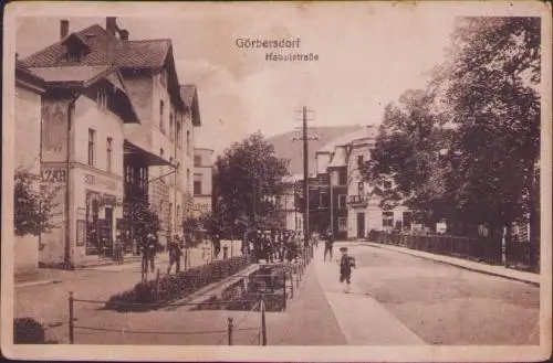 170698 AK Görbersdorf Schlesien 1920 Hauptstraße