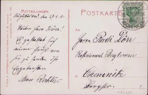 170680 AK Liegau-Augustusbad Forellenschänke 1910