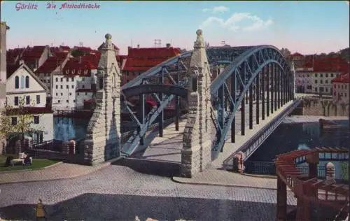 170617 AK Görlitz 1915 Altstadtbrücke