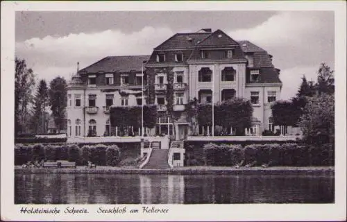 170615 AK Holsteinische Schweiz Seeschloss am Kellersee um 1950