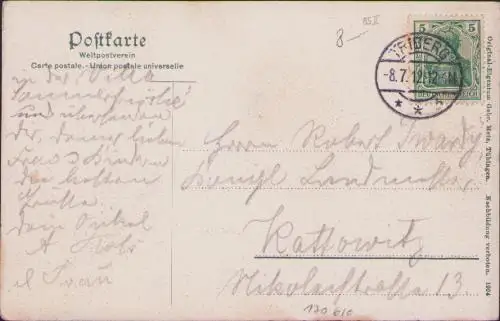 170610 AK Triberg im Schwarzwald Bahnhof Gutachtal 1912