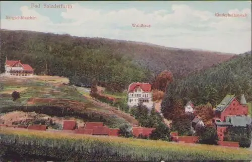 170604 AK Bad Salzdetfurth 1911 Bergschlösschen Waldhaus