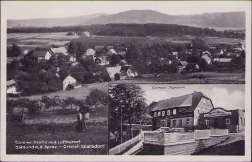 170593 AK Sohland Spree 1937 Gasthaus Jägersruh Ellersdorf