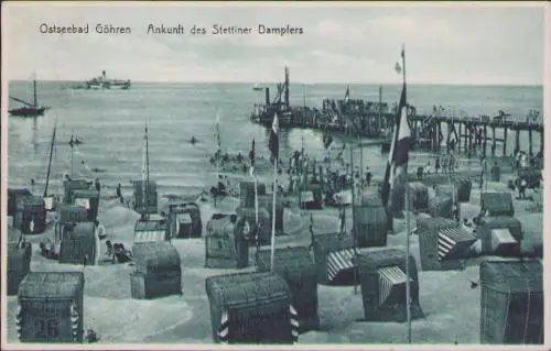 170544 AK Ostseebad Göhren Seebrücke 1926