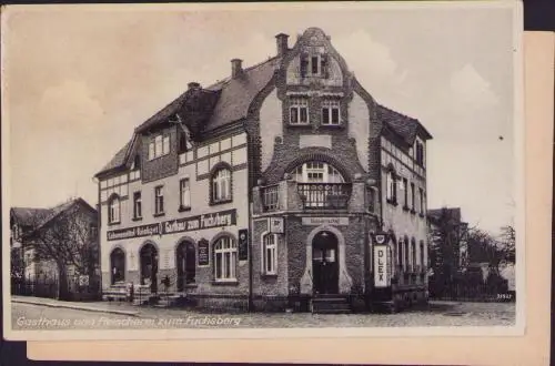 170543 AK Oppach Gasthaus und Fleischerei zum Fuchsberg 1937