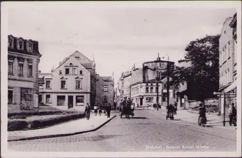 170520 2 AK Staßfurt Leopoldshall Vereinslazarett 1915 August Bebel Str. 1960