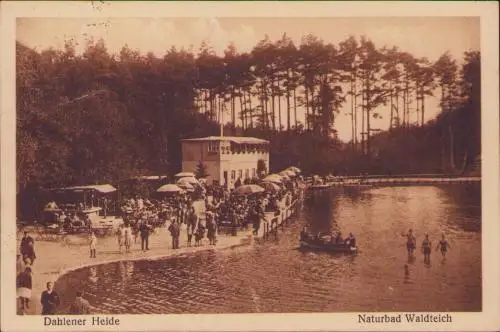 170514 AK Dahlener Heide 1931 Naturbad Waldteich