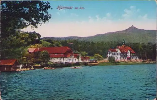 170505 AK Hamr na Jezere Hammer am See 1912 Hotel Seehof