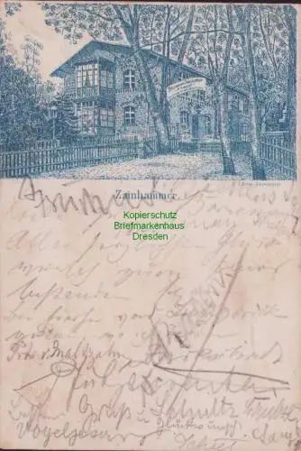 170031 AK Restaurant Zainhammer bei Eberswalde Vorläufer 1893