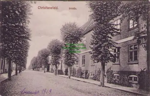 170497 AK Christiansfeld Sonderjylland Dänemark Straße Allee 1919