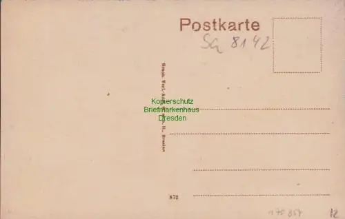 170354 AK Radeberg Dresdner Straße um 1920 gegenüber Brauerei Ecke Bahnhofstraße