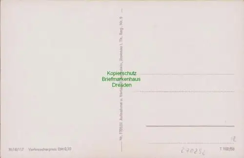 170292 AK Langewiesen Lohmetal Karl Fink Heim 1958