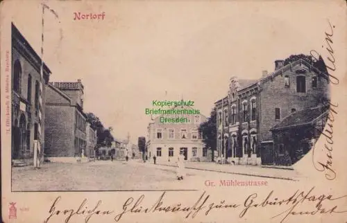 170219 AK Nortorf 1902 Gr. Mühlenstraße
