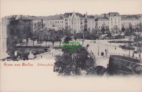 170173 AK Berlin um 1905 Lützowplatz