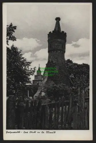 151065 AK Pasewalk Der Kiek in de Mark Wehrturm Stadtmauer um 1930