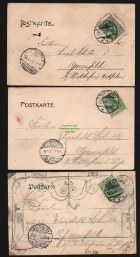 150928 3 AK Siegen 1904Wirtschaft M. Görg Oberes Schloss Godesberg Plittersdorf