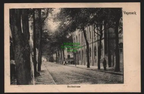 150434 AK Vegesack Bremen 1906 Breitestrasse