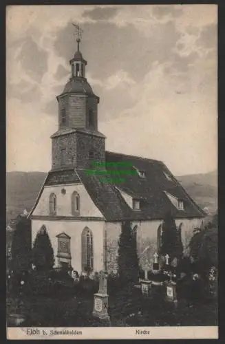 150108 AK Floh bei Schmalkalden Kirche Vollbild 1911