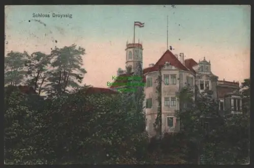 150136 AK Schloss Droyßig 1908