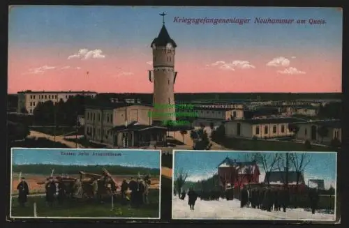 149816 AK Neuhammer am Queis Kriegsgefangenenlager im 1918