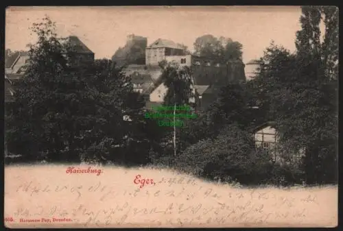 149638 AK Eger Kaiserburg 1902