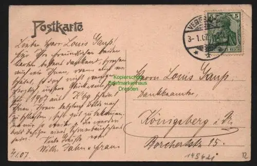 149621 AK Grohn Vegesack Lesum 1907