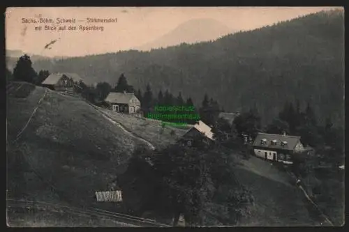 149361 AK Mezna Stimmersdorf Hrensko Herrnskretschen 1912