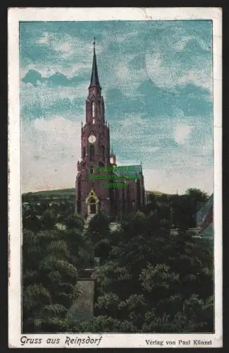 149428 AK Reinsdorf Bz. Zwickau Kirche 1906