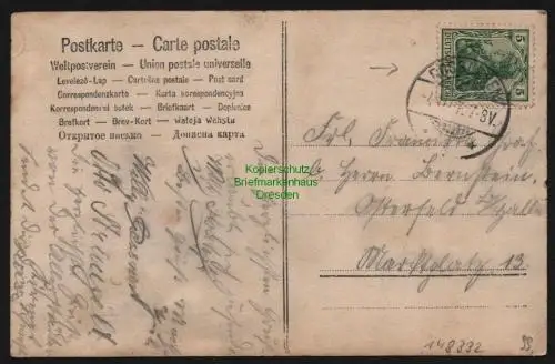 148332 AK Rossleben Fotokarte Kronprinz Wilhelm in der Klosterschule 1907