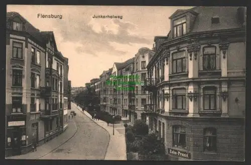 147093 AK Flensburg Junkerholweg 1920 Flensburger Volksbank Zahn Praxis