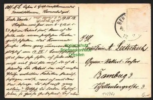 143762 AK Benediktbeuern 1917