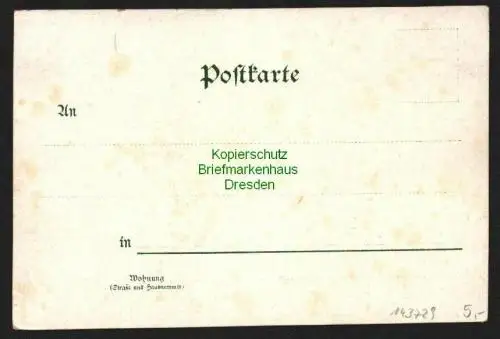 143729 AK Freiburg i. Br. Volkstracht Elzach Gutach Litho um 1900