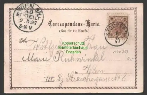 140963 AK Basilika Maria Dreieichen Rosenburg Mold Stockern 1897