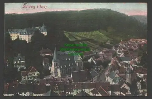 140979 AK Stolberg Harz 1909