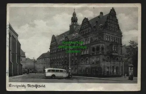 140383 AK Liegnitz Rathaus um 1940