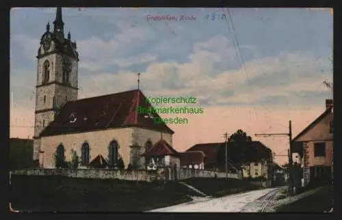 140357 AK Gränichen 5722 Schweiz Aargau Kirche 1922