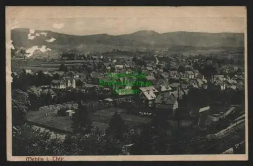 140499 AK Mehlis Thür. Panorama 1921