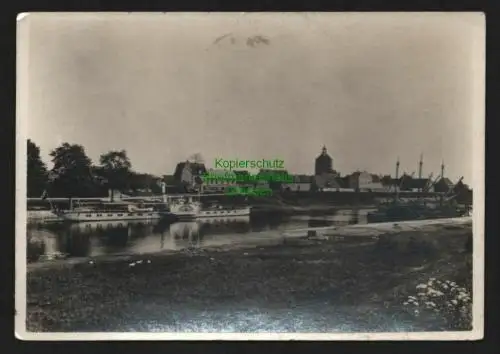 140538 AK Mühlberg Elbe Hafen Dampferanlegestelle Dampfer Bodenbach 1935