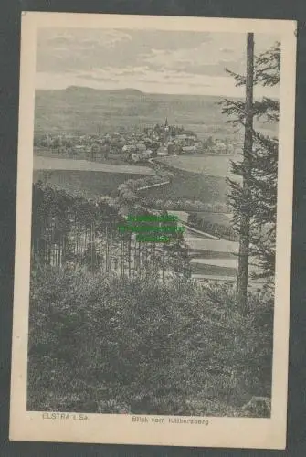 138747 AK Elstra i. Sa. Blick vom Kälbersberg 1922