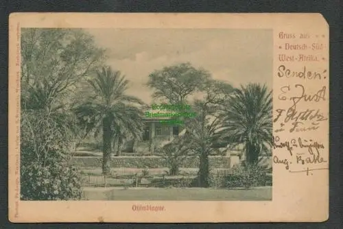 137411 AK Deutsch Südwestafrika Otjimbingue Gibeon 1903