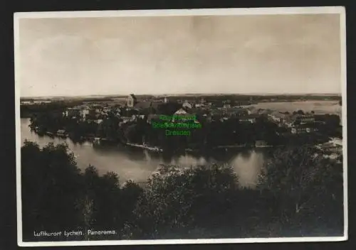 136874 AK Luftkurort Lychen Panorama 1932