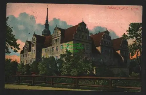 136859 AK Dobrilugk N.-L. Schloss 1913 Kirchhain