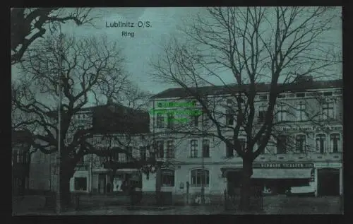 135940 AK Lublinitz O.-S. Lubliniec um 1910 Ring Hotel zum Prinz von