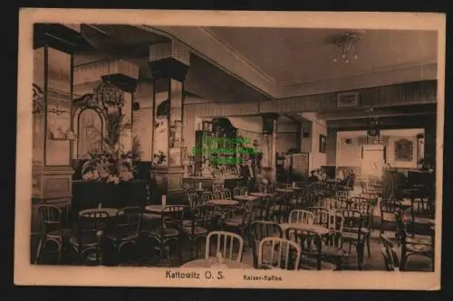 135922 AK Kattowitz O.-S. Katowice 1918 Kaiser Kaffee