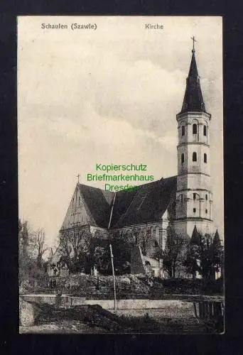 135151 AK Schaulen Szawle Siauliai Litauen Kirche Vollbild um 1910