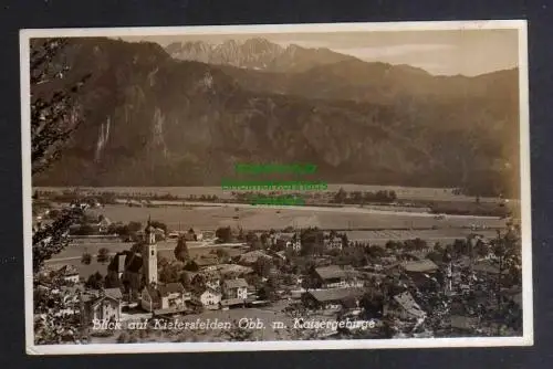 129821 AK Kiefersfelden Obb. M. Kaisergebirge Fotokarte 1935