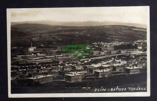 129975 AK Zlin Batova Tovarna Fotokarte 1928