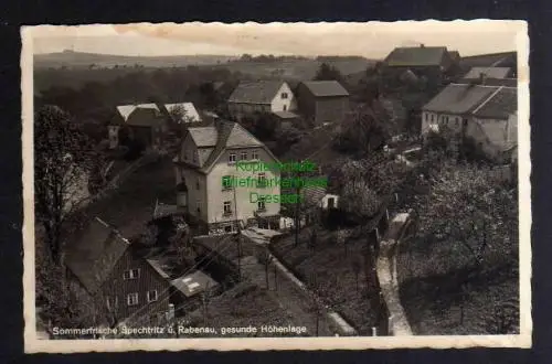 129253 AK Sommerfrische Spechtritz ü. Rabenau 1942