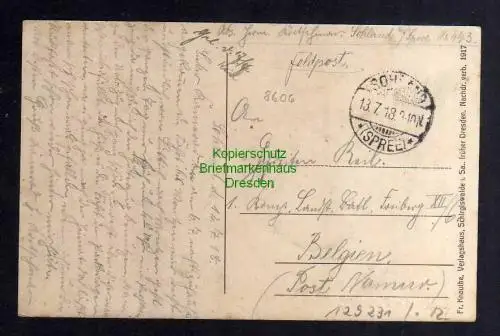 129231 AK Sohland Spree Ort Kirche 1918