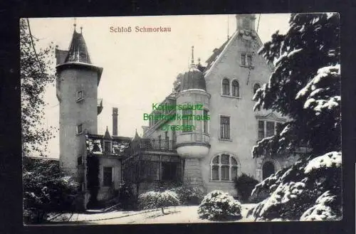 129225 AK Schloß Schmorkau 1916 Feldpost